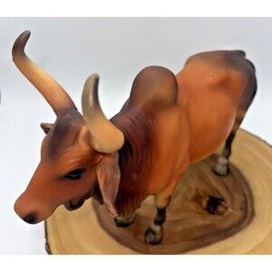 VIntage Red/Brown Brahma Bull - Traditional Breyer #385 9.5"